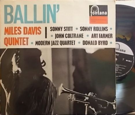 【英Fontana mono】Miles Davis, John Coltrane, MJQ, Sonny Rollins, Donald Byrd, etc/Ballin' (Modern Moods)