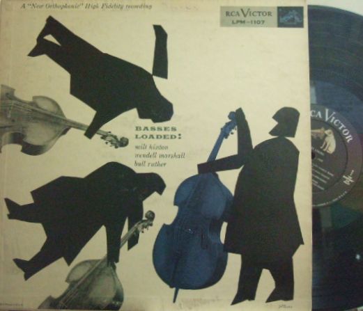 【米RCA Victor mono】Milt Hinton, Wendell Marshall, Bull Ruther/Basses Loaded! (Al Cohn, Hal McKusick, Joe Newman, etc)