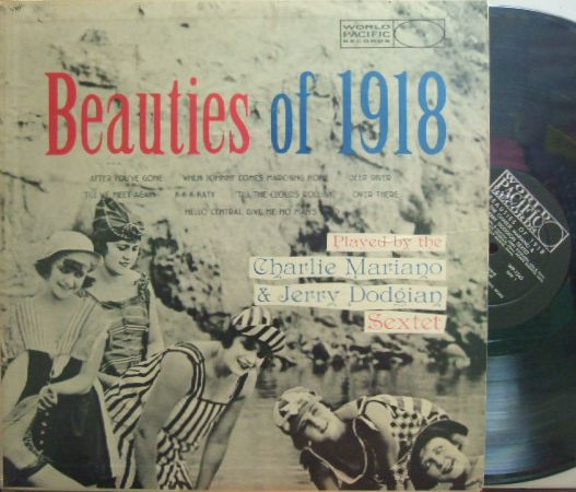【米World Pacific mono】Charlie Mariano & Jerry Dodgion/Beauties of 1918 (Victor Feldman, Jimmy Rowles, etc)