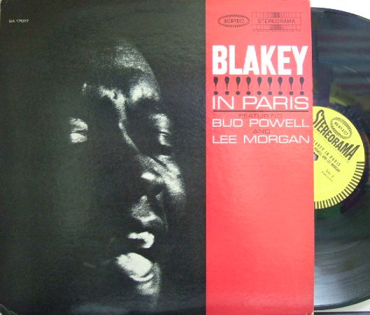 【米Epic】Art Blakey & Jazz Messengers/Blakey In Paris featuring Bud Powell, Lee Morgan (Barney Wilen)
