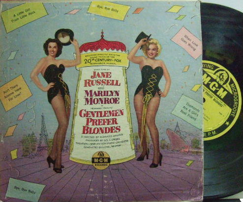 【米MGM mono】Jane Russell and Marilyn Monroe/Gentlemen Prefer Blondes
