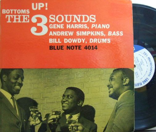 【米Blue Note 47w63rd mono】The Three 3 Sounds/Bottoms Up