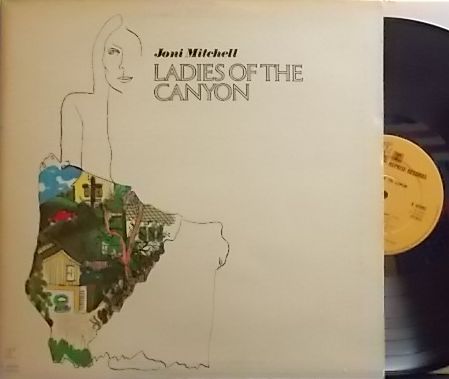 【英Reprise】Joni Mitchell/Ladies of The Canyon (ワーナーのロゴなし)
