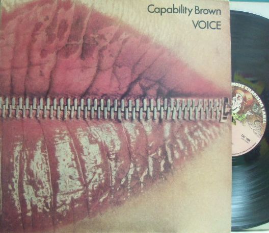 その他 LP Capability Brown Voice RJ7223 CHARISMA /00260 ビッグ・ビート・レコードではプログレッシブ・ロック