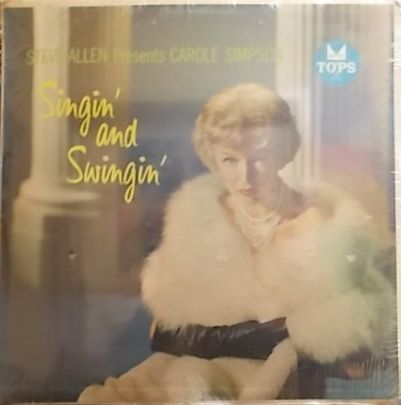 【米Tops mono】Carole Simpson/Singin' And Swingin' (未開封新品)