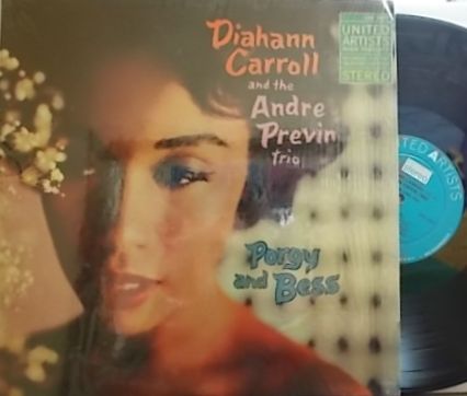 【米United Artists】Diahann Carroll and The Andre Previn Trio/Porgy & Bess (Larry Bunker, Joe Mondragon, etc)