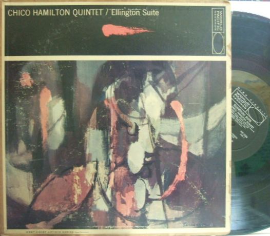 【米World Pacific mono】Chico Hamilton/Ellington Suite (Paul Horn, Buddy Collette, Jim Hall, etc)