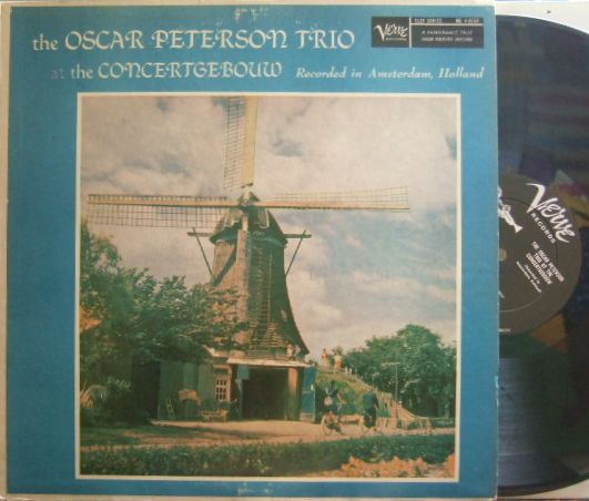 【米Verve mono】Oscar Peterson Trio/At The Concertgebouw (Herb Ellis, Ray Brown)