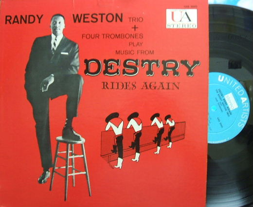 【米United Artists】Randy Weston Trio + 4 trombones/Destry Rides Again (Elvin Jones)