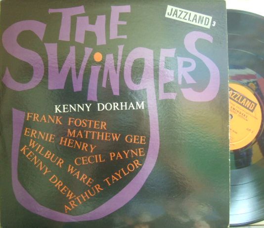 【米Jazzland mono】Kenny Dorham/The Swingers (Matthew Gee, Ernie Henry, Frank Foster, Kenny Drew, etc)