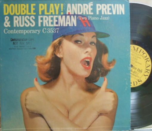 【米Contemporary mono】Andre Previn & Russ Freeman/Double Play!