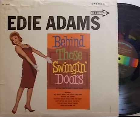 【米Decca】Edie Adams/Behind Those Swingin' Doors