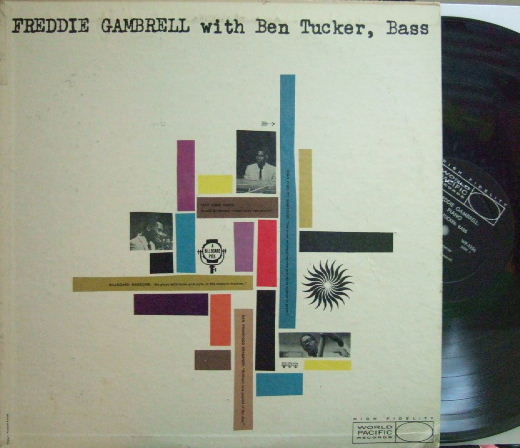 【米World Pacific mono】Freddie Gambrell/with Ben Tucker, Bass