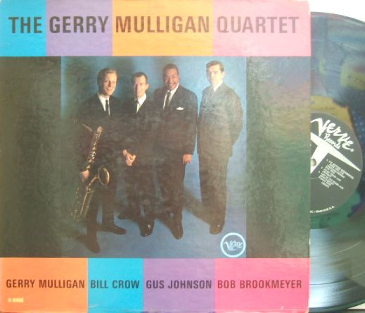 【米Verve mono】Gerry Mulligan/Gerry Mulligan Quartet (Bob Brookmeyer, Bill Crow, etc)