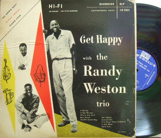 【米Riverside mono】Randy Weston/Get Happy