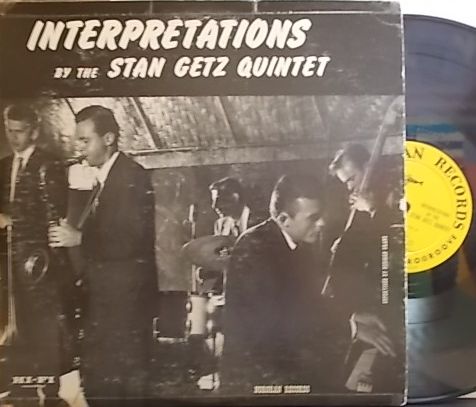 【米Norgran mono】Stan Getz/Interpretations