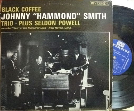 【米Riverside mono】Johnny Hammond Smith/Black Coffee (Trio plus Seldon Powell)