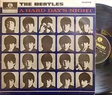 【英Parlophone mono】The Beatles/Hard Days Night
