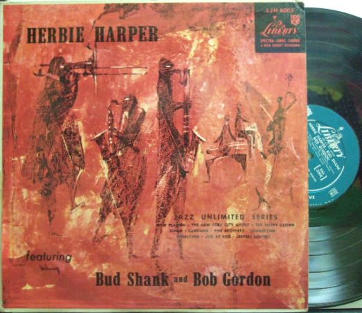 【米Liberty mono】Herbie Harper/featuring Bud Shank and Bob Gordon