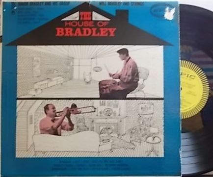 【米Epic mono】Junior Bradley & His Group, Will Bradley & Strings/The House Of Bradley (J.R.Monterose, Doug Watkins, etc)