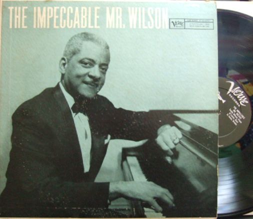 【米Verve mono】Teddy Wilson/The Impeccable Mr. Wilson (Al Lucas, Jo Jones)