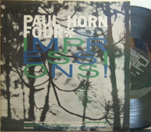 【米World Pacific mono】Paul Horn Four/Impressions! (John Pisano, etc)