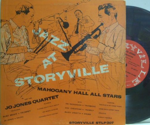 【米Storyviille mono】George Wein's Mahogany Hall Allstars and The Jo Jones Quartet/Jazz At Storyville (Ruby Braff, etc)