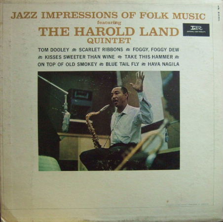 【米Imperial mono】Harold Land/Jazz Impressions of Folk Music (Carmell Jones, etc)