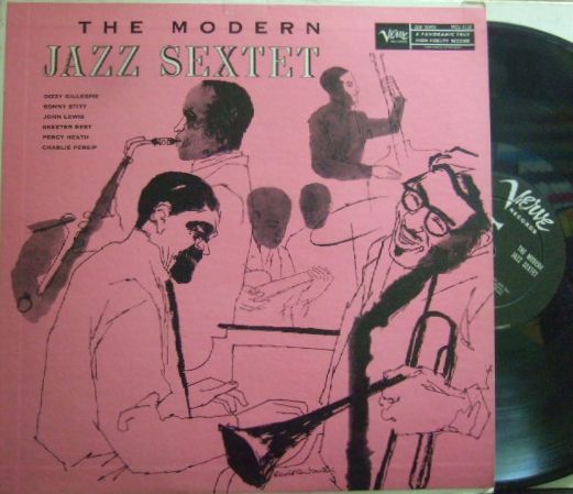 【米Verve mono】Dizzy Gillespie,  Sonny Stitt, John Lewis, etc/The Modern Jazz Sextet