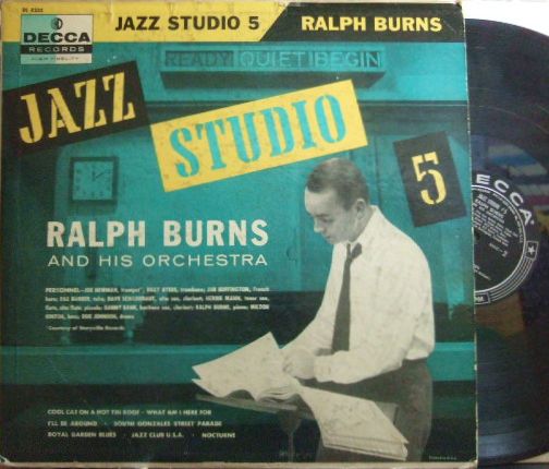 【米Decca mono】Ralph Burns/Jazz Studio 5 (Joe Newman, Danny Bank, etc)