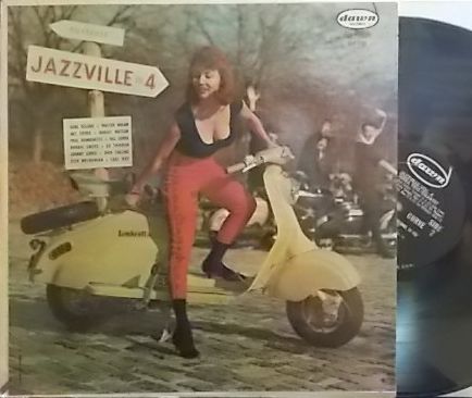 【米Dawn mono】Gene Roland & Hal Serra/Jazzville vol. 4  (Paul Quinichette, Nat Pierce, Freddie Greene, etc)
