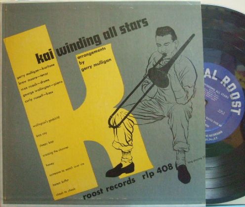 【米Royal Roost 10' mono】Kai Winding/All Stars (Brew Moore, George Wallington, Max Roach, etc)