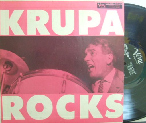 【米Verve mono】Gene Krupa/Krupa Rocks (Teddy Napoleon, etc)