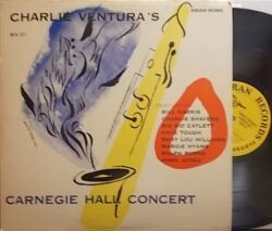 【米Norgran mono】Charlie Ventura/Carnegie Hall Concert (Charlie Shavers, Hank Jones, Ralph Burns, etc)