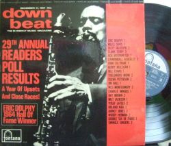 【英Fontana mono】Eric Dolphy, Bill Evans, Miles Davis, etc/Down Beat Poll Winners