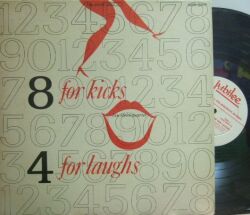 【米Jubilee mono】Lou Stein/8 for Kicks 4 for Laughs (Peanut Hucko, Tony Mottola, etc) promo