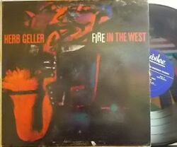 【米Jubilee mono】Herb Geller/Fire In The West (Kenny Dorham, Harold Land, Lou Levy)