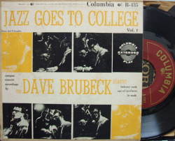 【米Columbia mono 45rpm】Dave Brubeck Quartet/Jazz Goes To College vol.1 (2EP)