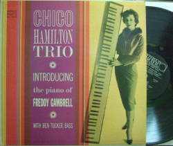 【米World Pacific mono】Chico Hamilton Trio/Introducing Freddie Gambrell