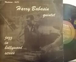 【米Nocturne 10' mono】Harry Babasin/Harry Babasin Quintet (Bob Enevoldsen, Jimmy Rowles, etc)