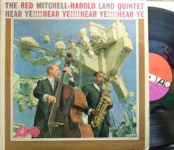 【米Atlantic mono】The Red Mitchell - Harold Land Quintet/Hear Ye!!!! Hear Ye!!!!