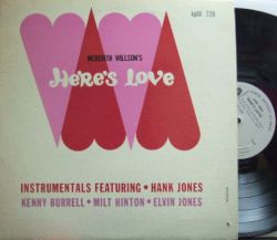 【米Argo mono】Hank Jones/Here's Love (Kenny Burrell, Milt Hinton, Elvin Jones)