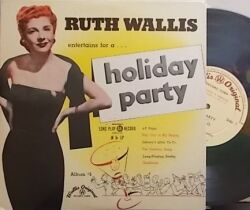 【米Wallis Original 10' mono】Ruth Wallis/Holiday Party