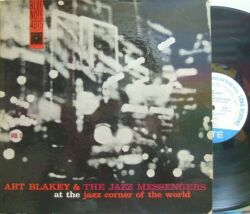 【米Blue Note 47w63rd mono】Art Blakey/At The Jazz Corner of The World vol.1 (Lee Morgan, Hank Mobley)