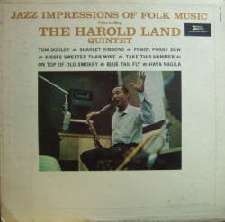 【米Imperial mono】Harold Land/Jazz Impressions of Folk Music (Carmell Jones, etc)