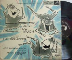 【米RCA Victor mono】Hal Schaefer/Just Too Much (Joe Mondragon, Alvin Stoller)