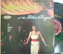 【米Coral mono】Dorothy Loudon/At The Blue Angel (with The Norman Paris Trio)