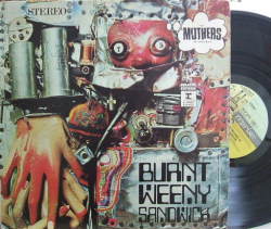 【英Reprise】Mothers of Invention (Frank Zappa)/Burnt Weeny Sandwich スチームボート・レーベル　RSLP規格