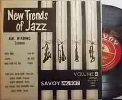 【米Savoy 10' mono】Kai Winding/New Trends Of Jazz vol. 4 (Stan Getz, Allen Eager, etc)