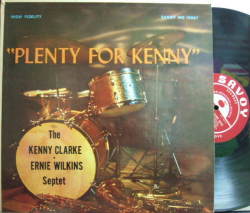 【米Savoy mono】Kenny Clarke & Ernie Wilkins/Plenty For Kenny